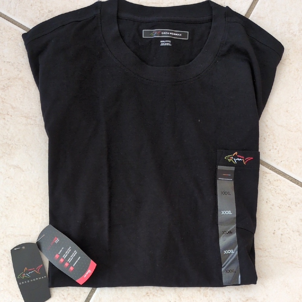 Greg Norma Black T-Shirt with Logo